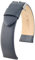 HIRSCH Toronto Uhrenarmband - Uhrband aus italienischem Leder für Damen- & Herren-Uhren - mit Werkzeug - Grau - 16 mm