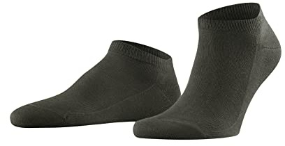 FALKE Herren Family Sneakersocken atmungsaktive nachhaltige biologische Baumwolle verstärkte Herrensneakersocken kurz strapazierfähig hautfreundlich rutschfrei einfarbig 1 Paar