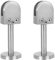 VILLCASE Glass Clamps, Stainless Steel Glass Clam Glass Shelf Clamp Holder Glass Clips Glass Balustrade Corner Clamps for Balustrade Staircase Handrail 2pcs