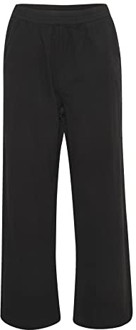 Kaffe Women's KAnaya Wide Pants Casual Pants, Black Deep,