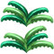 10Pcs Palm Tree Leaves Balloons Large Coconut Tree Leaves Foil Balloons for Hawaii Luau Beach Tropical Summer Birthday Baby Shower Party Decorations Supplies