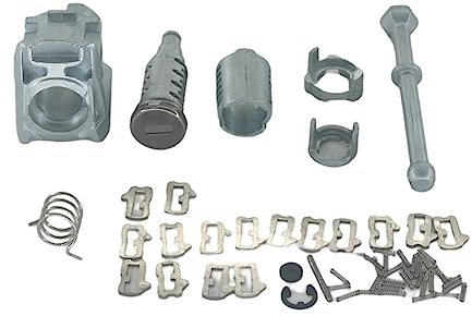 ONTHIS 256973 9170KP 36410600 barillet de serrure de porte avant gauche adapté for PEUGEOT 508 adapté for CITROEN C3 C5 adapté for PEUGEOT 207 2008 (Color : Repair Set)