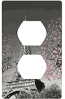 Paris Tower Decorator Lichtschalter oder Steckdose Wandplatte für Lichtschalter, Dimmer, Steckdose
