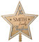 Personalised Christmas Tree Topper - Wooden Christmas Star Tree Topper - Family Christmas Decoration