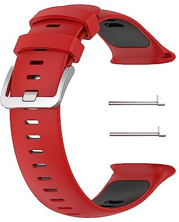 Sport Armbänder Kompatible mit Polar Vantage V2 Armband für Damen Herren,Weiche Silikon Band Ersatz Armband für Polar Vantage V2 Ersatzarmband, Wassermelone Rot