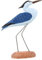 KONTONTY Holzschnitzerei Wasservogel Dekoratives Ornament Für Wohnzimmer Büro Desktop
