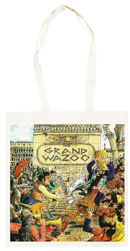 DAMBOTEE Zappa Grand Wazoo 2021 Siangsenin Borsa Shopping Unisex In Cotone Naturale Beige