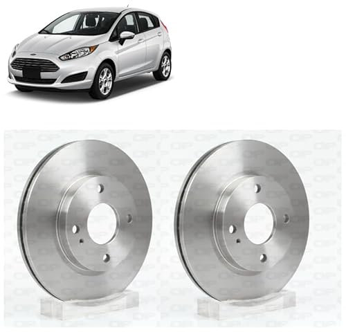 Coppia dischi freno anteriori 258mm per Ford Fiesta VI 2008-2017