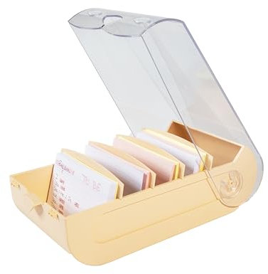 Exacompta - Ref. 5349623D - Karton mit 8 Learning Box BUNNYBOX A7 Aquarell - Maße 25 x 13,2 x 8,5 cm - Kapazität bis zu 900 Karten im Format A7-4 verschiedene Farben