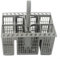 Cutlery Basket For Bauknecht, For Indesit For Hotpoint, Dishwasher Silverware Replacement Basket, Compatible With Dishwasher C00257140