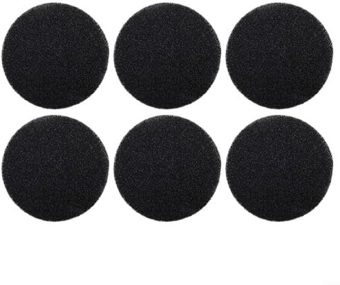 6 filtros de carbón activado para campana extractora portátil