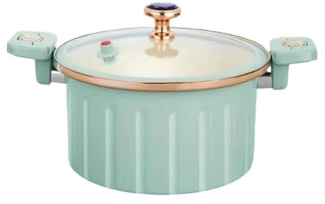 Cacerola Olla de micropresión de 10L, Utensilios de Cocina multifuncionales con Tapa, Olla for estofado a presión, Olla de cocción Lenta for Fideos, Sopa de Pollo