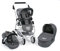 Bayer Chic 2000 Puppenwagen Emotion All In, 3in1 Puppenwagen-Set bestehend aus Babywanne, Sportsitz und Autositz