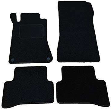 Accesorionline Fußmatten passend für Mercedes Benz C-Klasse 2000-2007 Fußmatten W203 Sportcoupe Limousine Kombi Sport Coupe S203 C203 CL203