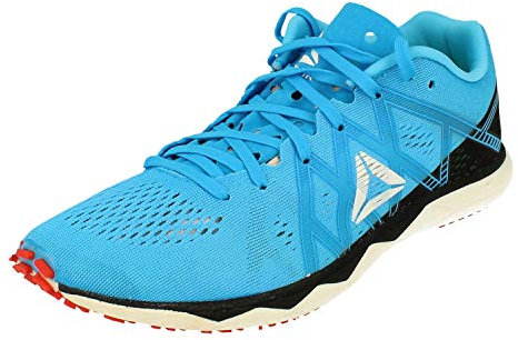 Reebok Floatride Run Fast Pro, Unisex Adults’ Trail Running, Multicolour (Black/Cyan/White/Red 000), 5.5 UK (38.5 EU)