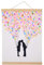 Diyeeni Magnetisch Posterschiene, Bilder Poster Aufhänger Posterhalter, DIY Teakholz Posterrahmen Bilderleiste in Verschiedene Größen(21cm)