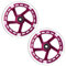 Apollo City Scooter 145mm Ersatzräderset Pro Wheels - ABEC 7 Kugellager, Roller Rad Ersatz-Räder passend für Apollo City-Scooter
