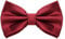 MASADA Herren Fliege Kaminrot Seidenlook, stufenlos verstellbar, handgefertigt, Hakenverschluss - 12 x 6 cm 100% Polyester