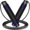 Blukar Cuerda para Saltar, Comba de Saltar con Mango Antideslizante de Espuma Suave Cuerda Ajustable Libre y Rodamientos de Bolas de Rápidos para Fitness, Ejercicio de Intervalos, Crossfit