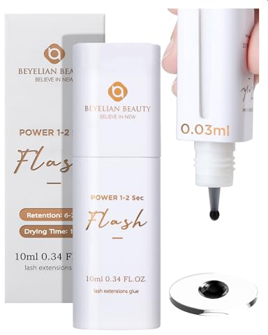 BEYELIAN Eyelash Extension Glue Adhesive for Classic&Volume Lash Extensions