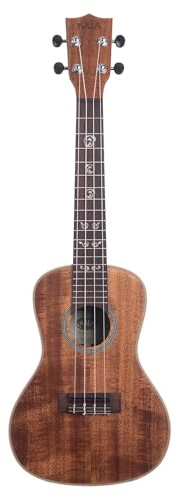Kala KA-SA-C Konzert-Ukulele, Akazien-Serie, Satin, Natur