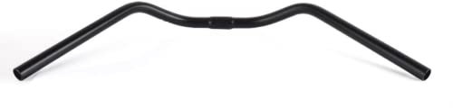 Mountainbike Lenker Aluminiumlegierung Fahrrad M Typ Lenker Bequem Langlebig Retro Fixed Gear Bike 25.4/31.8mmx540/600/620/640mm Lenker Fahrrad Lenker Teile (Casual M Handlebar 25.4x620mm)