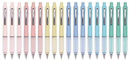 Aisibeiger Kugelschreiber, schwarze Tinte, mittlere Spitze, 1,0 mm, Bürostifte, 18 Stück