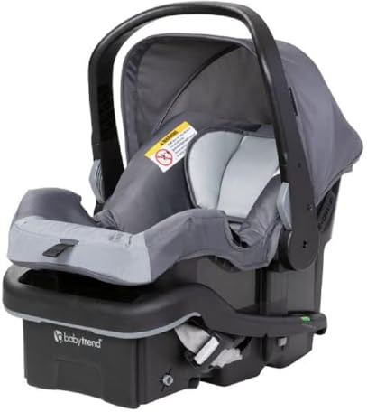 Baby Trend EZ-Lift™ Plus Infant Car Seat, Ultra Grey – Newborn Comfort Padding, Lightweight Carry Build, Adjustable Harness System