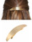 Wendalern Pinces À Cheveux Clips D'or Barrette Pour Chignon Pinces À Cheveux En Métal Ressort Pinces À Cheveux Minimalistes Accessoires De Cheveux Décoratifs Pour Femmes Et Filles