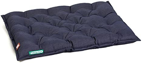 Doctor Bark Hundekissen Urban - orthopädisches Hundebett für große Hunde - waschbar bis 95°C - robuste Indoor/Outdoor Hundematratze - Made in Germany (XXL - 100x80 cm, Königsblau)