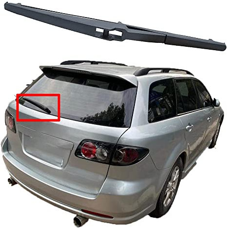 Scheibenwischer Hinten für Mazda 6 Wagon 2002 2003 2004 2005 2006 2007 2008, Heckscheiben Wischer Gummi Reinigungsfenster Ersatzteile