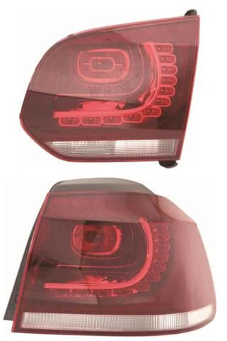 EISENFELS 107557454 Set Rückleuchten Heckleuchten rechts innen und außen passend für 6 VI 08-