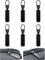 Reisverschlusszieher Zipper FüR ReißVerschluss 6 StüCk ReisverschlußZipper ReißVerschluss Zipper Ersatz FüR Jacken, RucksäCke, Reisen Cases, Zelte, Trolley Cases
