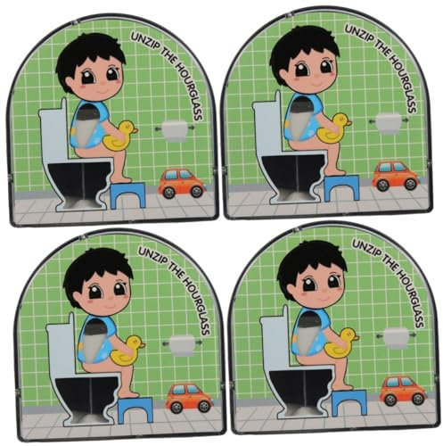 Garneck 4 Pièces Horloge De Sable De Toilettes Minuterie De Décor De Sablier De Salle De Bain Minuterie De 5 Minutes Sablier 5 Hommes Abdos Chaussettes De Noël Caca