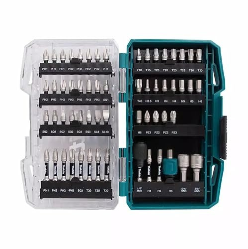 Makita Impact XPS Bit with Quick Chuck Bit Holder (60 Pieces Set)