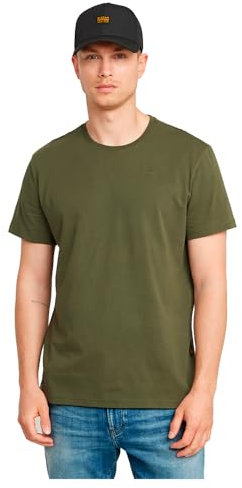 G-Star Herren Base-s T-Shirt, Grün (Shadow Olive D16411-336-b230), L EU