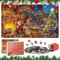 ARONRAVE Puzzle Weihnachten, Weihnachtspuzzle für Erwachsene und Kinder Puzzles Puzzle Weihnachten 1008 Teile für Weihnachts Dekor Geschenke