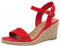Tamaris Sandalette Damen Vegan rot,EU 37