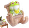 Frog Cell Phone Stand | Rocking Chair Phone Stand | Decorative Frog Stand | Rocking Chair Phone Accessory | Resin Tablet Stand Stable And Secure Hold Stable And Secure Hold For Home Table Decoration