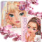 TOPModel Hand Designer Malbuch & Create your Make-Up Malbuch: 46 Seiten zum Entwerfen kreativer Nageldesigns mit Folienstickern und Fingernagel-Tattoos, plus 20 Ausmalvorlagen für Schmink-Looks