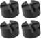 4 Stück Wagenheber Gummiauflage 82mm, Universal Wagenheber Gummi-Pad, Gummiblock Hebebühne Wagenheber Auflage für Fahrzeugheber