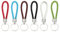 SHUOHONG 6 Pieces Multicolore Porte-Clés de Voiture, Porte Clé Voiture en Cuir Tressé PU, Porte Clef Cuir de Voiture Multifonction, Trousseau Portable Voiture