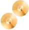CATIEBYE 6 Zoll Jazz Drum Becken Set 2-teiliges Messing Drum Becken Set Für Schlagzeuganfänger