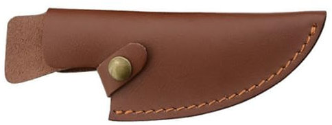 Leather Knife Sheath for 6-Inch Boning Knife and Cleaver, Durable Blade Protector with Belt Loop, Edge Guards for Camping, Outdoor Activities, and Kitchen Use