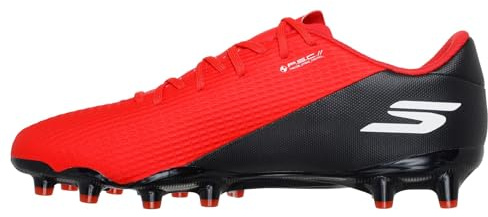 Skechers SKX_2 Academy AG - Tacos de fútbol para Hombre, Botas de césped Ligeras con Parte Superior Moldeada