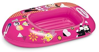 Mondo Toys Minnie Boat – 16969 Inflatable 112 cm Baby & Kids Swim Boat with Official Minnie Mouse Design