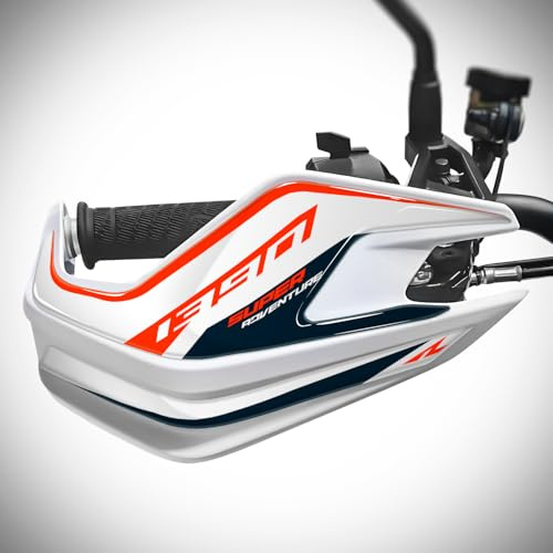 Az Graphishop Autocollants Paramans Résine 3D Compatible avec KTM 1390 Super Adventure R 2025-2026 Protection contre les chocs et les rayures Accessoires Moto Made in Italy APA-1390SAR-26-v1