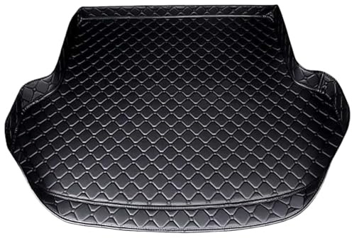Coche Alfombrillas Maletero para Peugeot 406 (Tourer) 1995-2005, Alfombra Protectora Bandeja Forro Impermeable Antideslizante Cobertura,Black