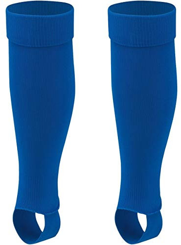 JAKO Stegstutzen Uni ohne Logo blau, M (Junior) Herren