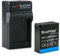 Blumax Batterie 1025mAh + Chargeur Compatible avec Panasonic DMW-BLG10 e pour Lumix DC GX9 TZ202 TZ91 DMC TZ101 TZ81 GF6 GX7 GX80 LX100 G110